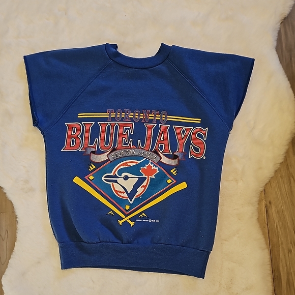 1994 Toronto Blue Jay's Sweater short sleeve - Picture 1 of 5